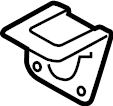 View LR085950 Seat Latch Cover Full-Sized Product Image