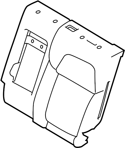 View LR042756 Seat Back Cushion (Rear) Full-Sized Product Image