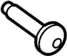 View UYP500030 Screw. Panel. Door. Trim. (Rear, Upper) Full-Sized Product Image