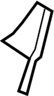 View LR044421 Quarter Panel Insulator (Upper) Full-Sized Product Image