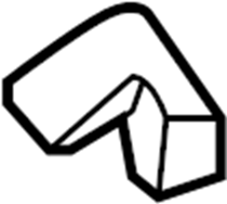 View LR034879 Trim. Pillar. Clip. (Rear, Upper, Lower) Full-Sized Product Image