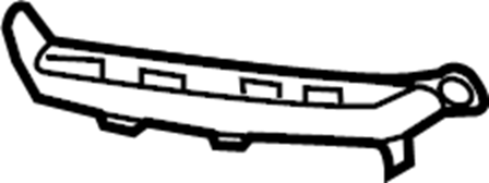 View LR099283 Molding. Trim. (Front, Lower) Full-Sized Product Image