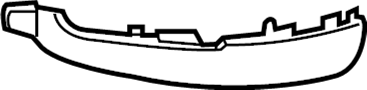 View LR098920 Bumper Cover Spacer Panel (Lower) Full-Sized Product Image