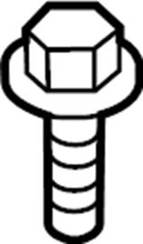 View LR033017 Screw. Bolt. Support. Radiator. Bracket. (Upper, Lower) Full-Sized Product Image