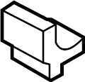 View LR106991 Radiator Air Seal (Lower) Full-Sized Product Image