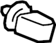 View LR035462 A/C Refrigerant Line Clip Full-Sized Product Image