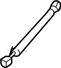View LR049207 Hood Lift Support Full-Sized Product Image