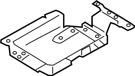 View LR121037 Battery Tray Full-Sized Product Image