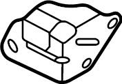 View LR123366 Turbocharger Bracket (Rear) Full-Sized Product Image