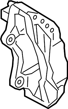 View LR138841 Disc Brake Caliper Full-Sized Product Image