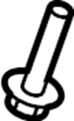 View LR045743 Bolt. Crossmember. Suspension. Reinforcement.  Full-Sized Product Image