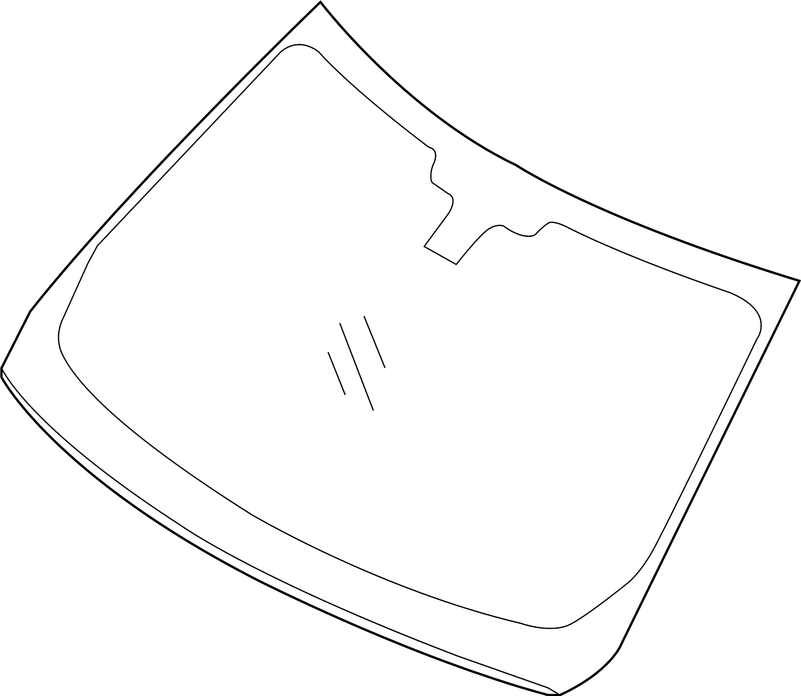 View LR106972 Windshield Full-Sized Product Image