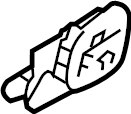 View LR042355 Power Seat Switch Bracket Full-Sized Product Image