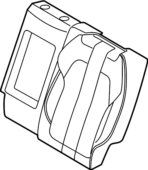 View LR099383 Cover. Seat. Cushion. (Rear, Lower) Full-Sized Product Image