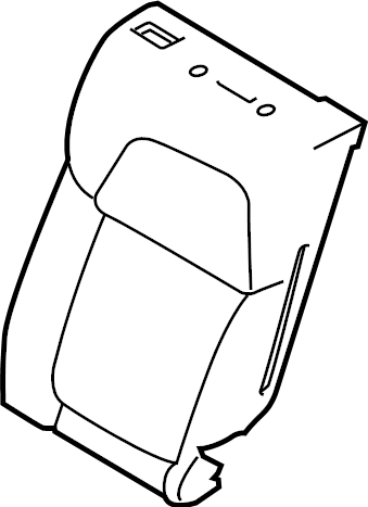 View LR099460 Seat Back Cushion (Rear) Full-Sized Product Image