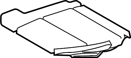 View LR042917 Seat Cushion Pad (Rear) Full-Sized Product Image