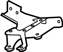 View LR042925 Seat Frame Bracket (Front) Full-Sized Product Image