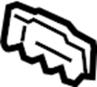 View LR103667 Seat Trim Panel Cap Full-Sized Product Image