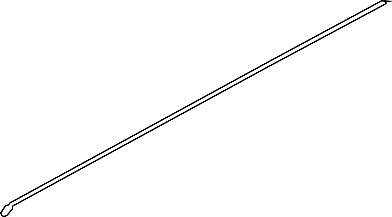 View LR051840 Roof Drip Molding Full-Sized Product Image