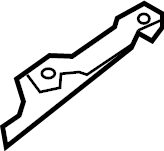 View LR034741 Body A-Pillar Trim Panel Bracket (Upper) Full-Sized Product Image