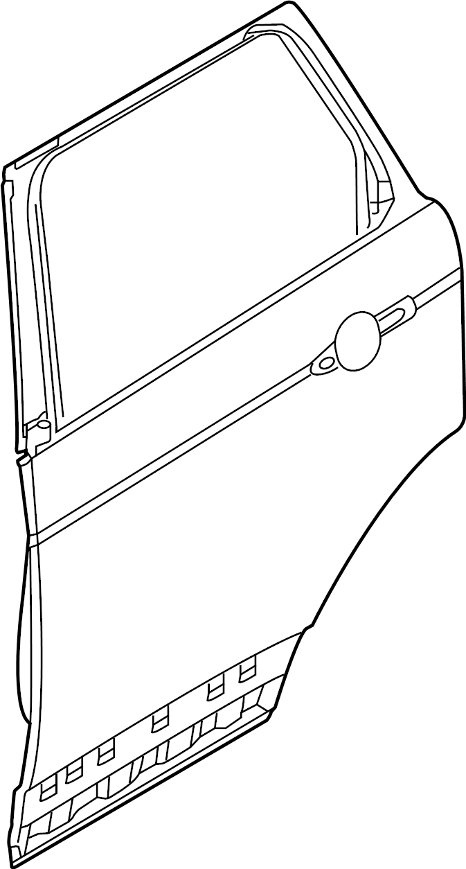View LR044228 Door Shell (Rear) Full-Sized Product Image