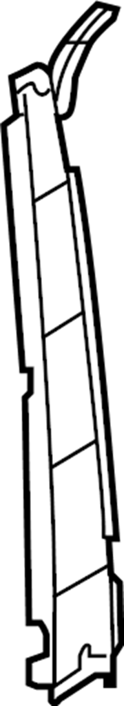View LR043783 Door Applique Insulator (Front) Full-Sized Product Image
