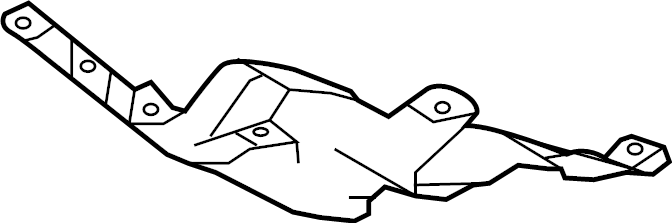 View LR070892 Bracket. Trim. Pillar. Quarter. Panel. (Rear, Upper, Lower) Full-Sized Product Image