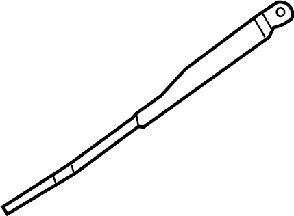 View LR070885 Back Glass Wiper Arm (Rear) Full-Sized Product Image