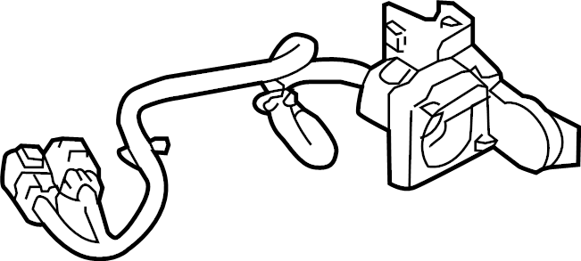 View LR120149 Trailer Tow Harness Full-Sized Product Image