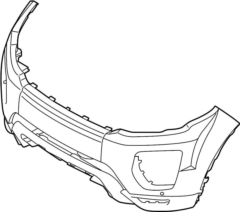 View LR088366 Bumper Cover (Front) Full-Sized Product Image