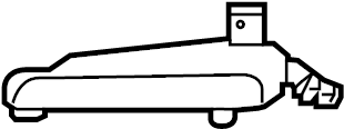 View LR071764 Bumper Cover Spacer Panel (Lower) Full-Sized Product Image