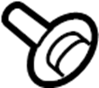 View LR006025 Screw. Bolt. Shield. Bumper. Cover. (Front, Rear, Upper, Lower) Full-Sized Product Image