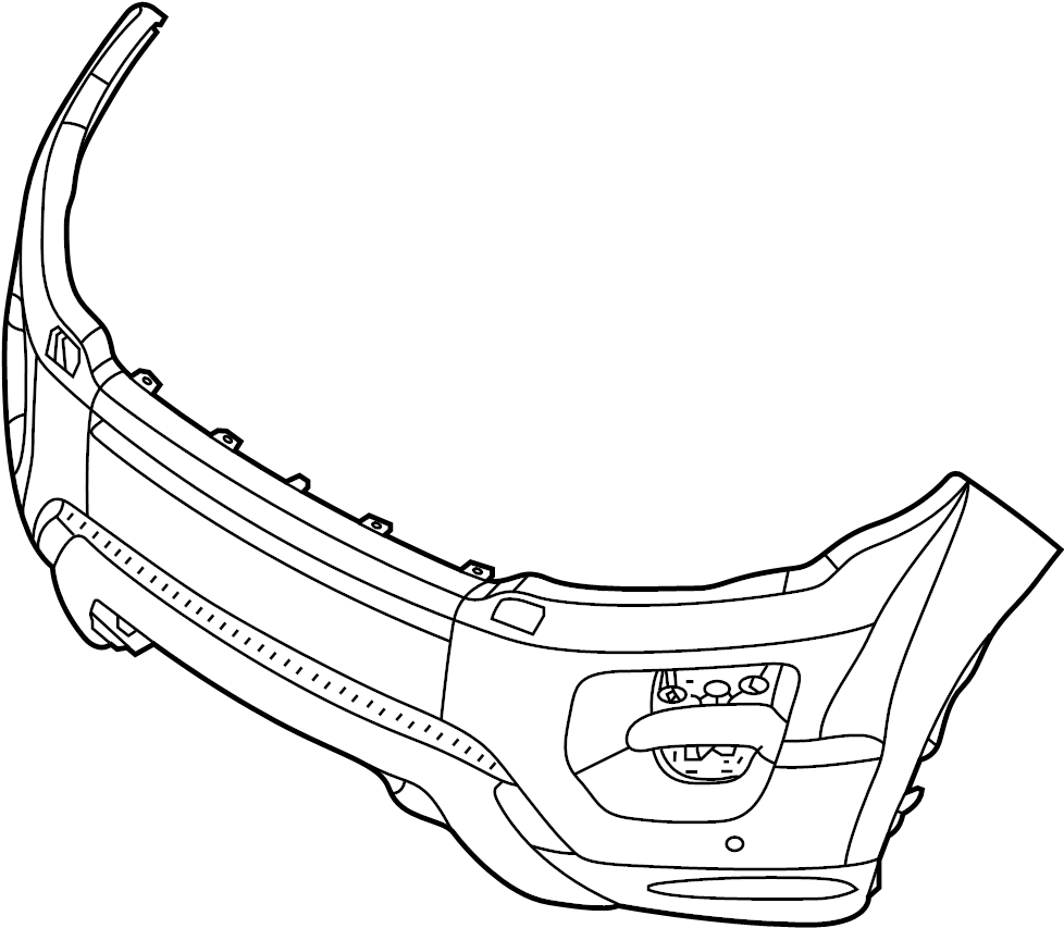View LR059625 Bumper Cover (Front) Full-Sized Product Image