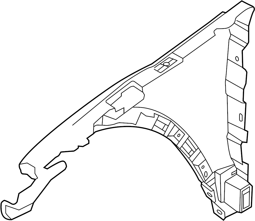 View LR066935 Fender (Front) Full-Sized Product Image