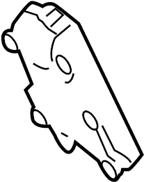 View LR024313 Engine Air Intake Resonator Bracket Full-Sized Product Image