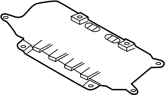 View LR106457 Floor Pan Heat Shield (Rear) Full-Sized Product Image