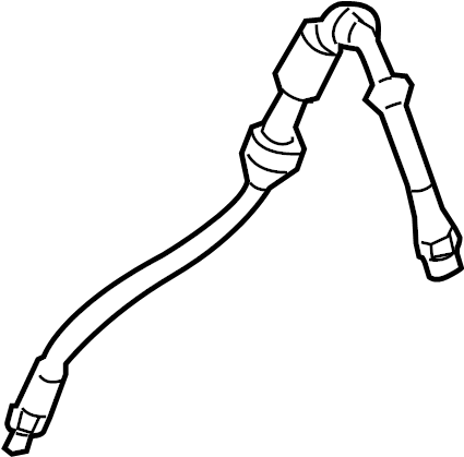 View LR135809 Brake Hydraulic Hose Full-Sized Product Image