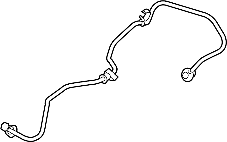 View LR047436 Brake Vacuum Hose Full-Sized Product Image