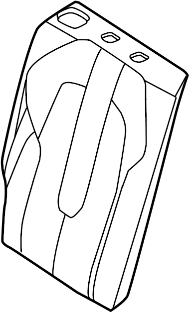 View LR056575 Seat Back Cushion Cover (Rear) Full-Sized Product Image