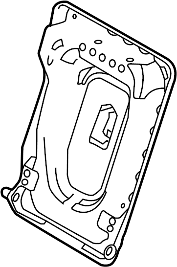 View LR057187 Seat Back Frame (Rear) Full-Sized Product Image