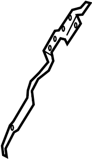 View LR036207 Body A-Pillar Trim Panel Bracket (Upper, Lower) Full-Sized Product Image