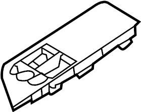 View LR028070 Door Window Switch Bezel Full-Sized Product Image