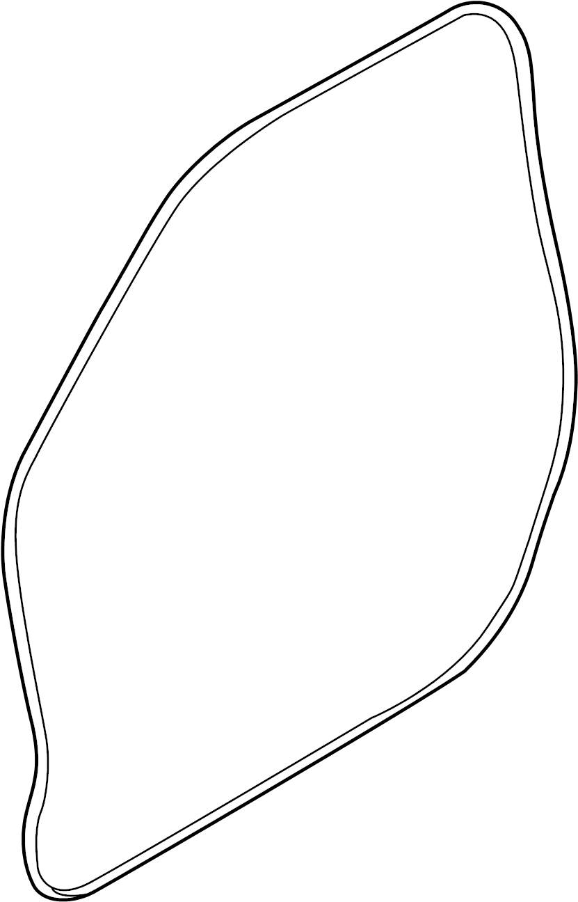 View LR026448 Door Seal (Front, Upper) Full-Sized Product Image