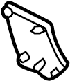 View LR079446 Door Interior Trim Panel Cap Full-Sized Product Image