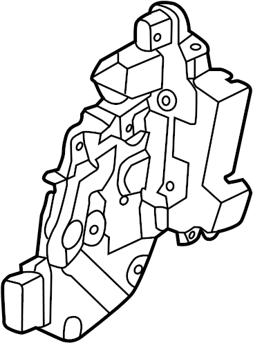 View LR091360 Lock. Latch. Door. (Rear) Full-Sized Product Image