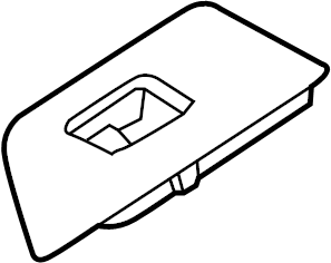 View LR028117 Door Window Switch Bezel Full-Sized Product Image