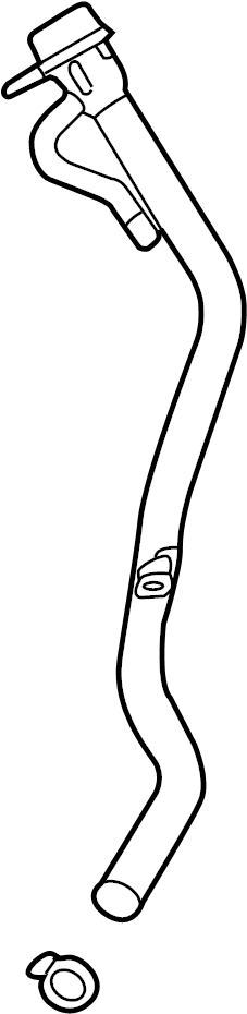 View LR045110 Fuel Filler Neck Full-Sized Product Image