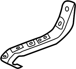 View LR035105 Bumper Cover Bracket Full-Sized Product Image