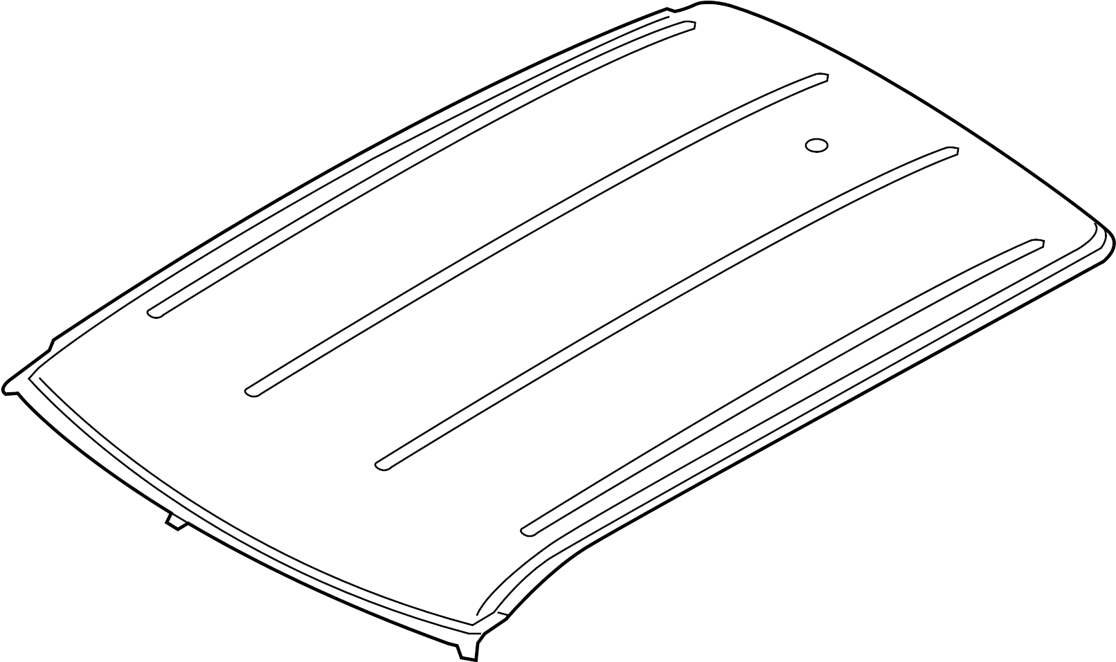 View LR048573 Roof Panel Full-Sized Product Image
