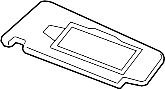 View LR084832 Sun Visor Full-Sized Product Image